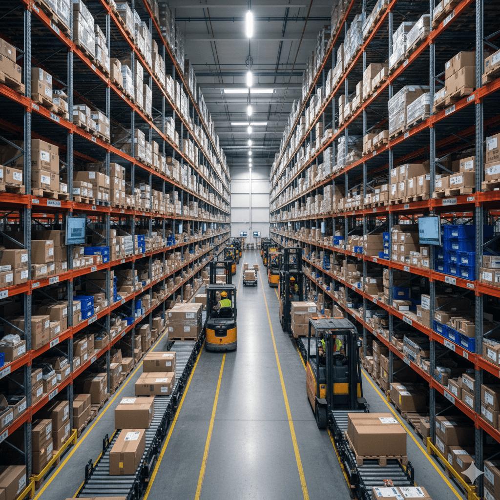 Warehouse freight for less than truckload service